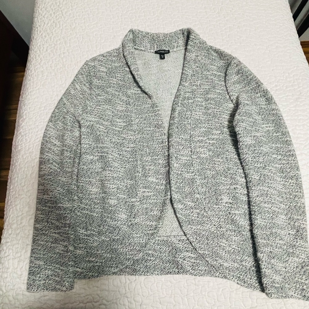 Express women sweater open front